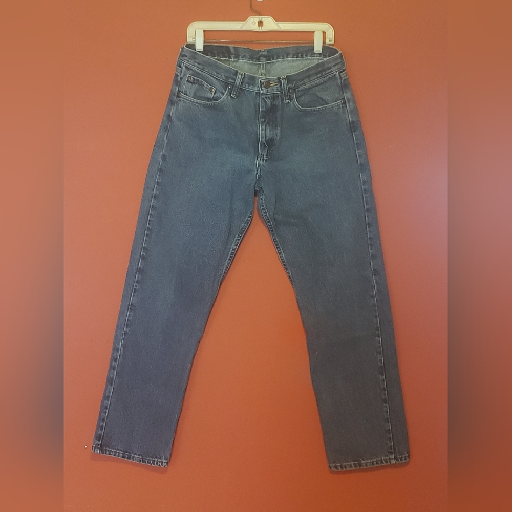 Mens Wrangler Blue Jeans Size 32 x 32